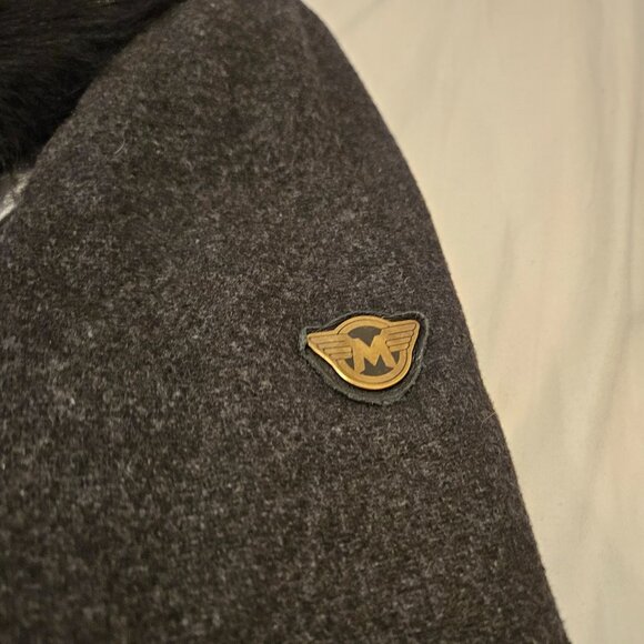 Matchless London Leather & Wool Mixed Media Jacket - Picture 4 of 8